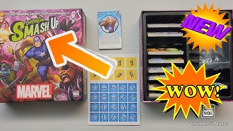 Smash Up Marvel | How to Play | Card Game