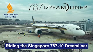 Riding the Singapore 787-10 Dreamliner | MNL - SIN