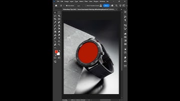 Photoshop Tips  2025 - How to create Realistic smartwatch faces mockup #ducthangds