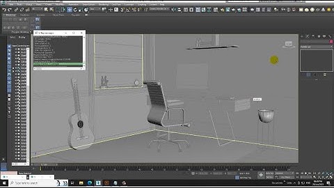 3DsMax Tutorials, Learn 3D Modeling a Stylish Furniture from Scratch in 3dsmax ( Part 5)