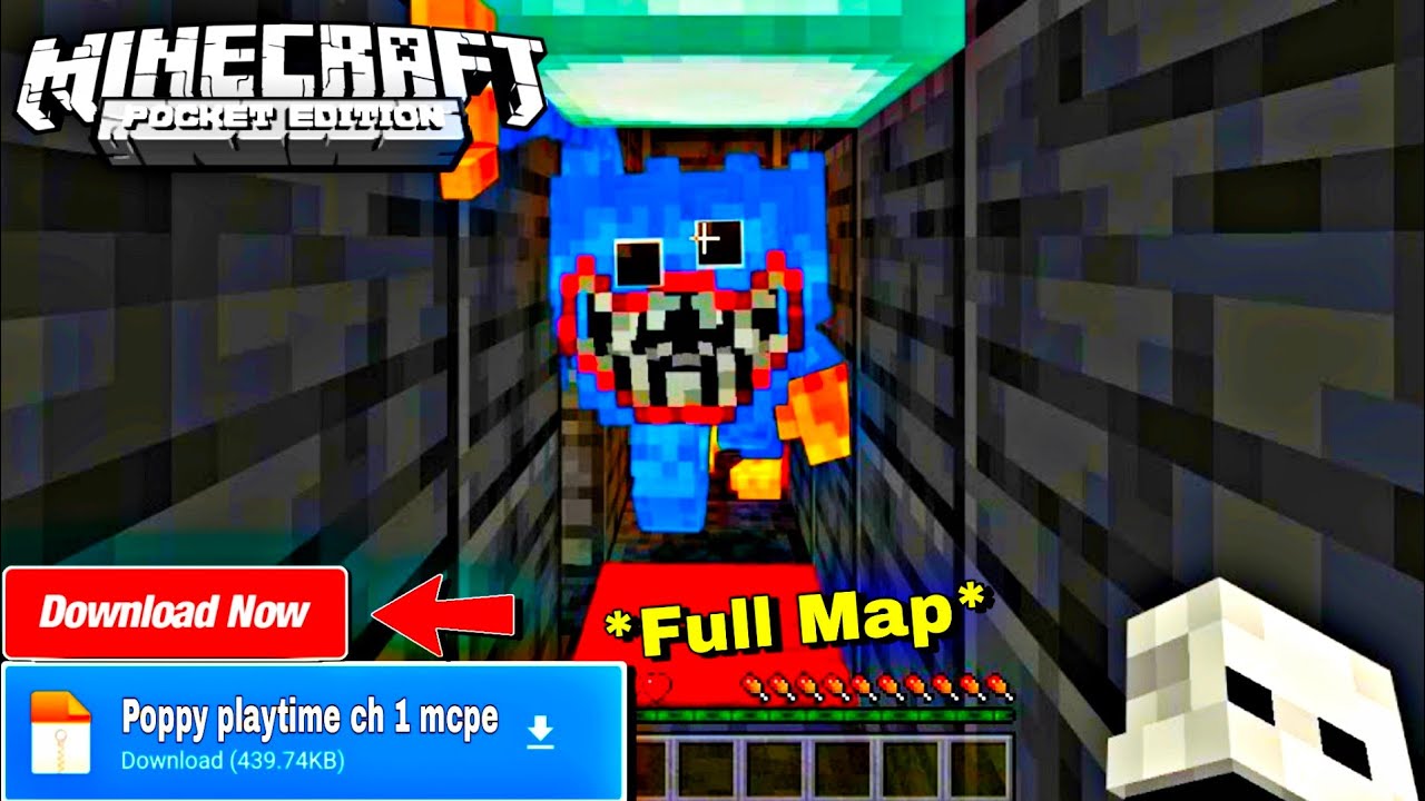 Poppy Playtime Chapter 1 (Tight Squeeze) Remastered Map - Mods for Minecraft