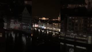 Zurich Suiza de noche #dejavu #suiza #zurich