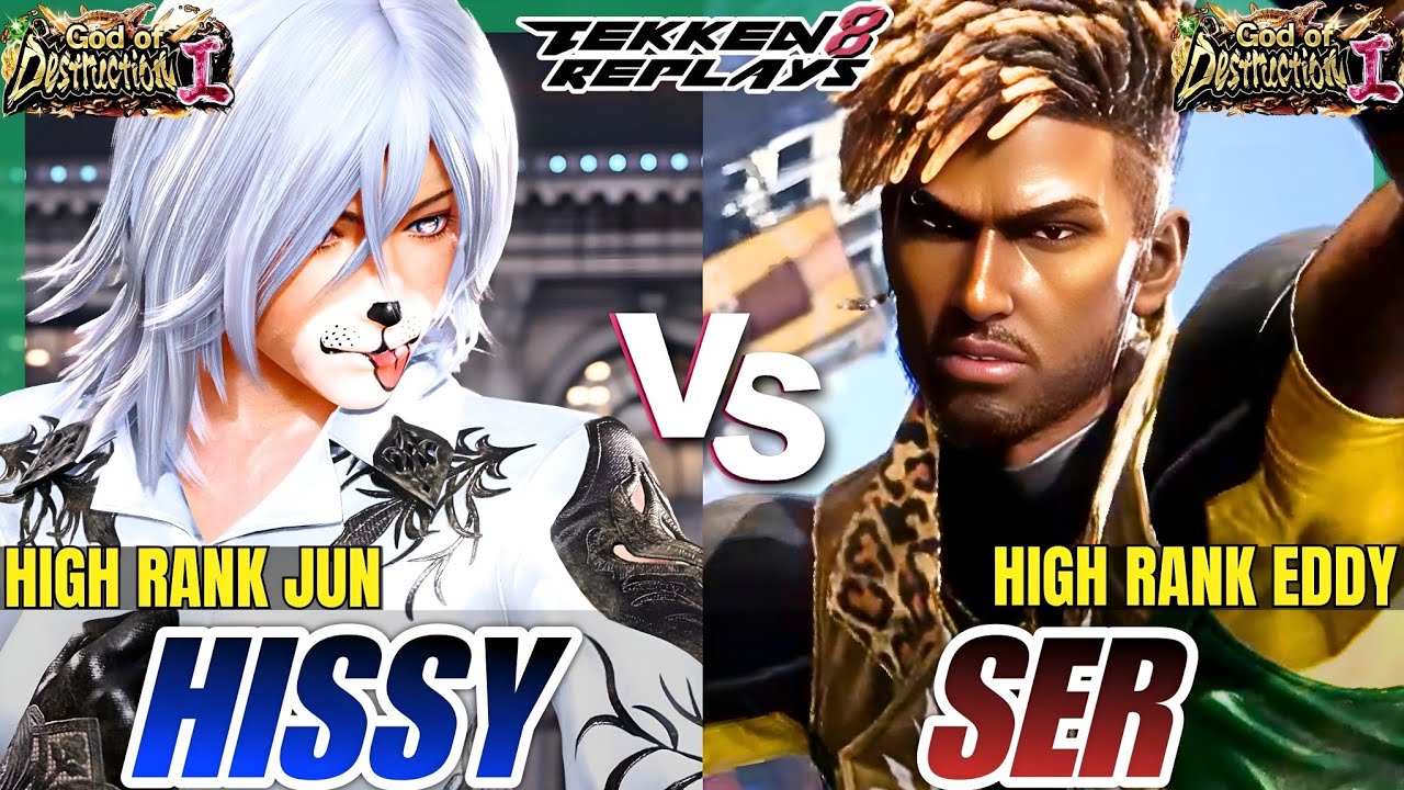 Tekken 8 - Hissy (Jun) vs Ser (Eddy) - High Level Ranked Match Replay