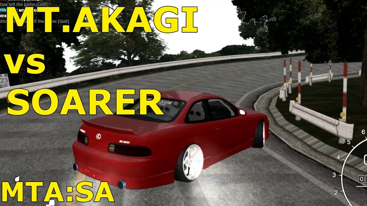 Mount Akagi With A Soarer Sc300 W Street Drifting Gta Youtube - roblox akagi drifting