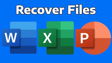 How To Find & Recover Lost And Unsaved Word Excel PowerPoint Files