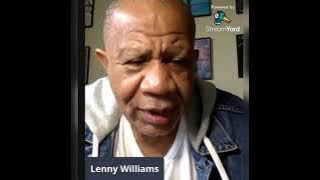 Lenny Williams speaks on his album Fine