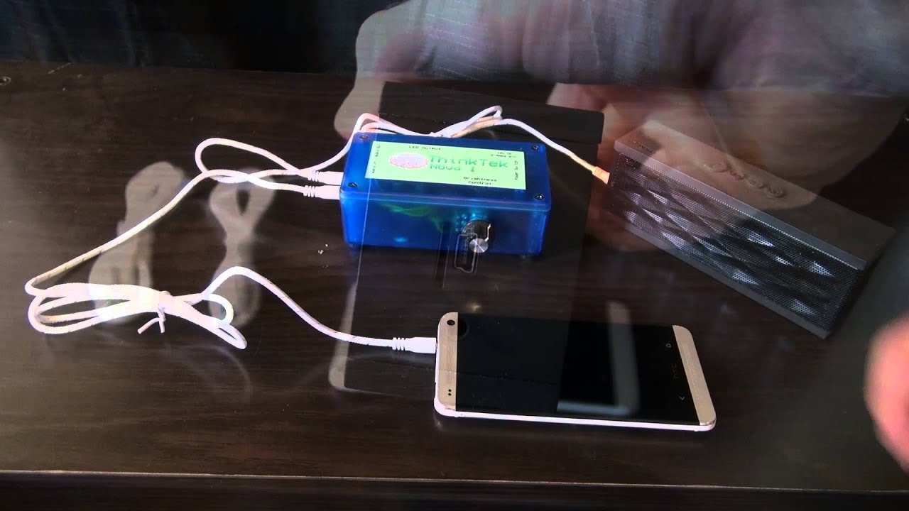 Make LED Lights React to your Music ThinkTek Nova I Launch Video