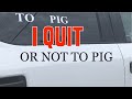 I QUIT! | Why I left TOW PIGLET