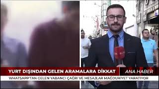 Yurtdışından aramalar ile WhatsApp üzerinden dolandırıcılık