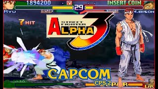 Street Fighter Alpha 3(Zero 3) Expert difficulty Ryu 2:0 Playthrough