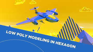 Low Poly Modeling in DAZ Hexagon