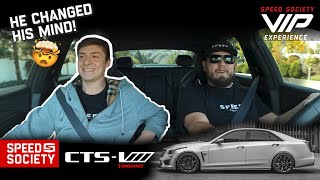 HE TURNED DOWN THE CADILLAC CTS-V & TOOK $50,000 CASH! | VIP Experience #21