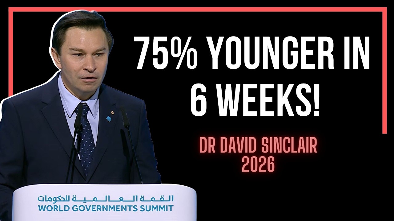 🔬Reverse Aging by 75% in 6 Weeks: Age Reversal Breakthrough by Dr David Sinclair 2026 #davidsinclair