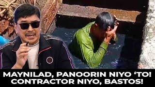 MAYNILAD CONTRACTOR! Manggagawa, pinasisid sa Imburnal - dumi ng tao, patay na hayop, ihi ng daga!