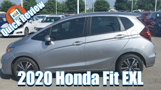 2020 Honda Fit EXL Quick Review and test drive