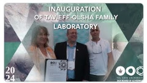 BOG24 Highlight: The Tavieff-Olsha Family Laboratory