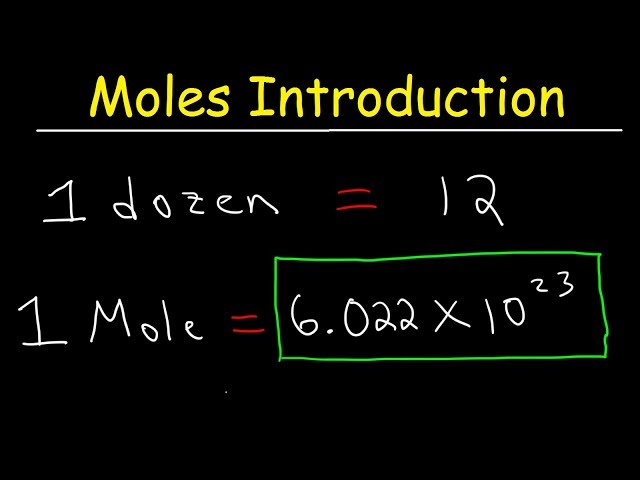 Introduction to Moles - YouTube