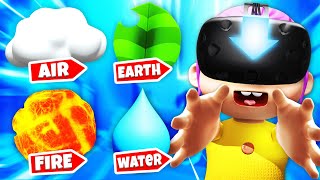 AVATAR BABY Masters ALL ELEMENTS In VR