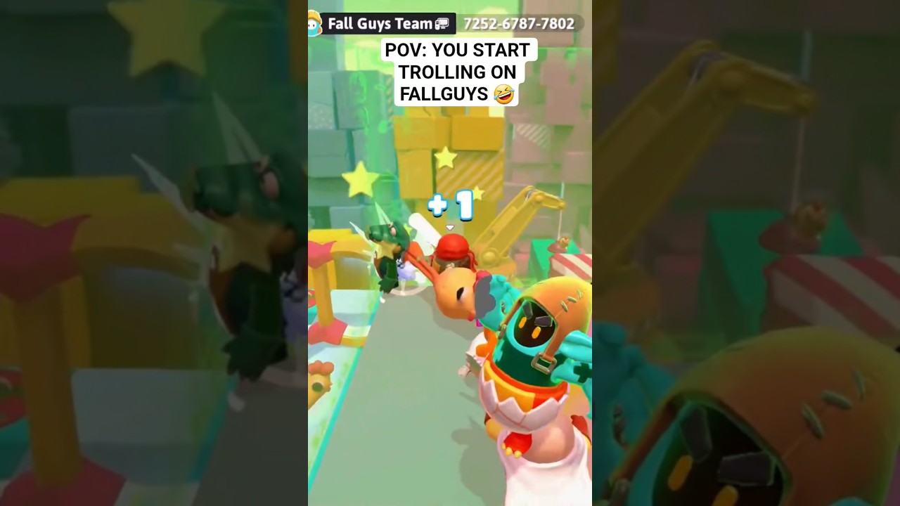 POV: You Start Trolling on Fallguys 🤣 #fallguys #shorts #short
