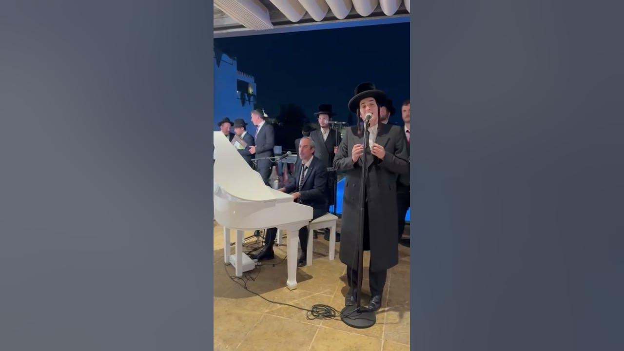 Motty steinmetz אתה זוכר בליווי עמירן דביר ו￼מלכות  בחופה בירושלים על רקע החומות chupa in Jerusalem