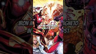 Ironman's Contingency Plan For Magneto is Deadlier than U Think🥶| #ironman #marvel #comics #xmen