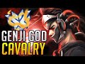 BEST OF CAVALRY - GENJI GOD RETURNS | Overwatch Cavalry Genji Montage & Esports Facts