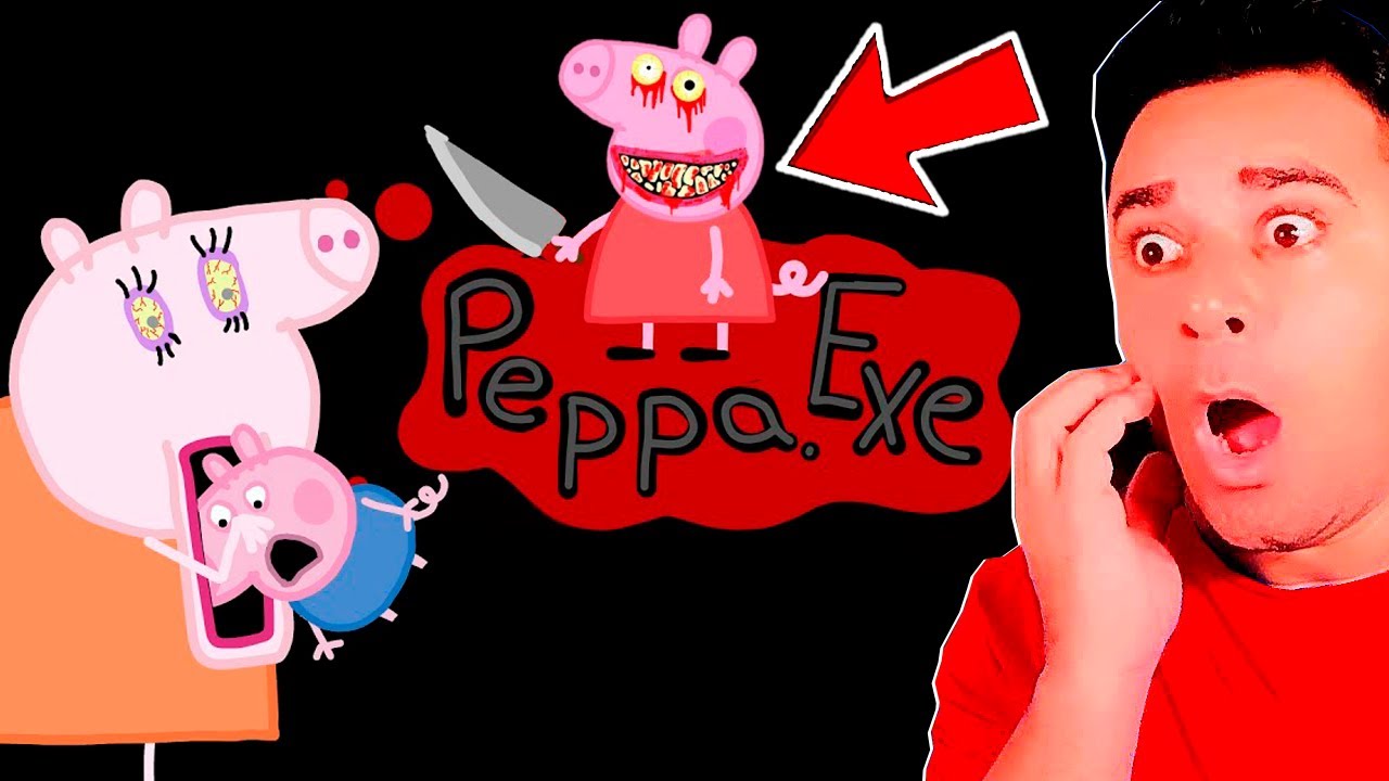 ENCONTREI OS DESENHOS ANIMADOS DA PEPPA PIG MAIS ASSOMBRADOS DA INTERNET