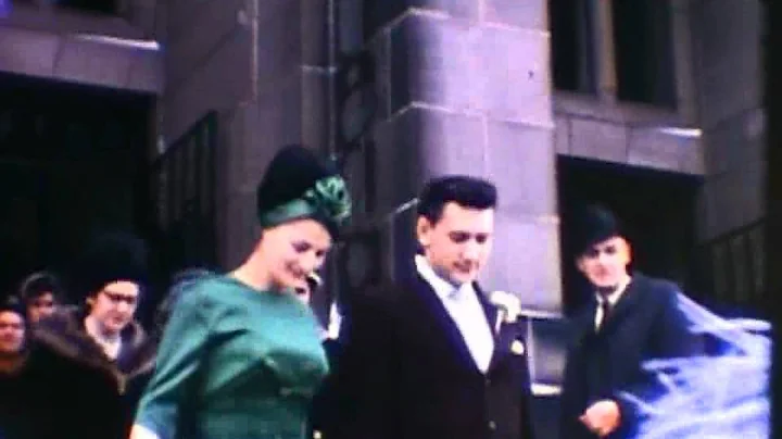 Wedding of Lucille Cormier and Norman Bourque (1964)