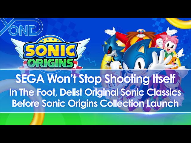 Sega Delisting Several Classic Sonic Titles From Digital Storefronts