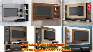 Best Choice And Small Budget TV Unit Design / TV Stand #ssindia