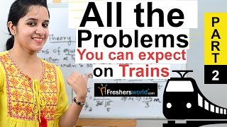 Aptitude Made Easy  Speed, Distance and Time  Problems on Trains Part2, Math tricks