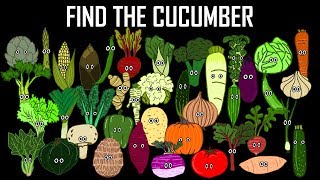 Find the Vegetables - The Kids' Picture Show (Fun & Educational Learning Video)