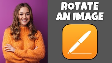 How To Rotate An Image In Pages | Step By Step Guide - Pages Tutorial