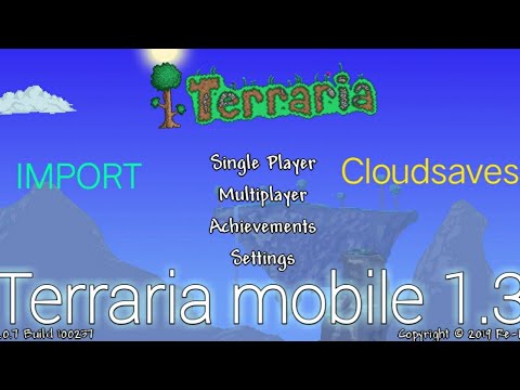 Terraria Mobile 1.3 (android) : How to Import old saves from cloud (G-Drive) hqdefault