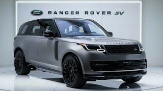 First Look: The All-New 2025 Range Rover SV’s Stunning Features!”