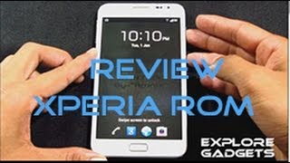 Xperia ROM (Xperia styled with Note 2 Features) : Galaxy Note GT-N7000