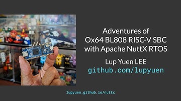 Adventures of Ox64 BL808 RISC-V SBC with Apache NuttX RTOS