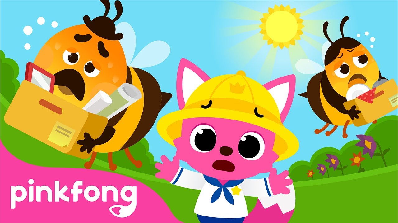 ⁣🐝Abeilles qui Bourdonnent | Réchauffement Climatique | Pinkfong! Chansons pour Enfants