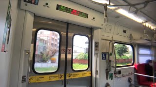 110/8/10 台鐵2164次區間車【車上新型廣播（下一站、到站 ）嘉義）】與EMU900同款