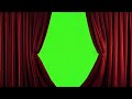 Red Velvet Stage Curtains Opens On Green Screen Background No Watermark Free IStock Footage Video