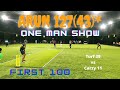 What a cricket one man show arun 12743  turf 39 vs crazy 11  complete domination by turf 39