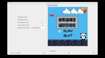 Super Panda Game | MIPS Assembly | Final Project for CSC B58 | University of Toronto