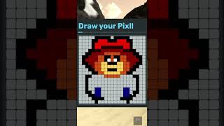 PADDINGTON BEAR IN PIXEL ART TRANSFORM ON ROBLOX shortsvideo artwork shortsfeed