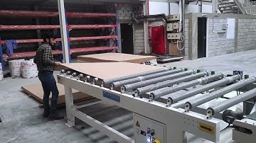 MDF board laminate machine