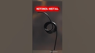Nitinol Shape Memory Alloy | #shorts #viral #trending