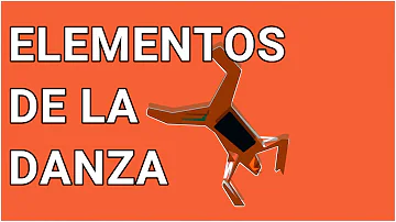 ¿Cuáles son los 4 elementos principales de la danza?