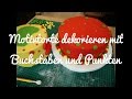 Buchstaben und Punkte dekorieren auf Motivtorten - Torten backen + dekorieren