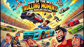 Some of The Best Trolling Moments in Nascar Video Game Racing!