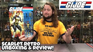 Scarlet GIJOE Retro Unboxing & Review!