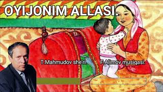 4-sinf | "Oyijonim allasi" | "Ойижоним алласи" T.Mahmudov she’ri. F.Alimov musiqasi. #karaoke